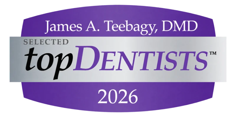 James A. Teebagy, DMD, selected topDentists 2026
